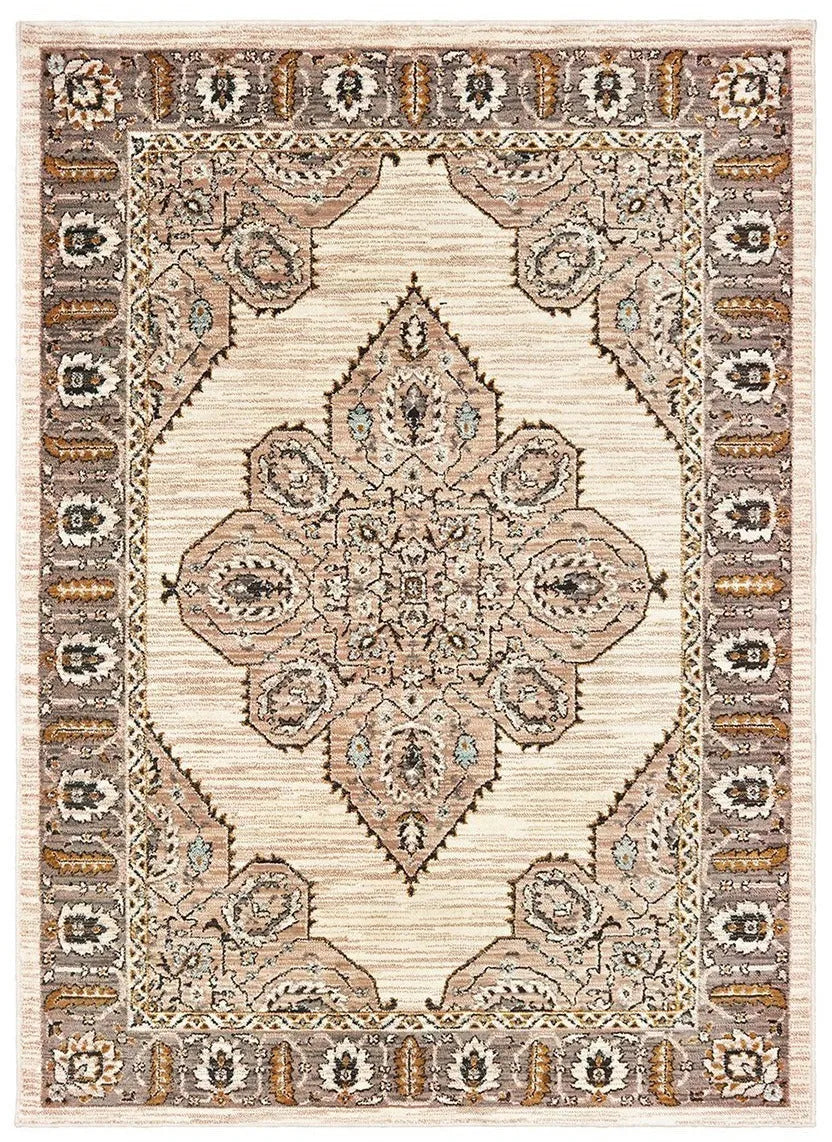 Sedona 9588D Ivory Gold Rug - Baconco