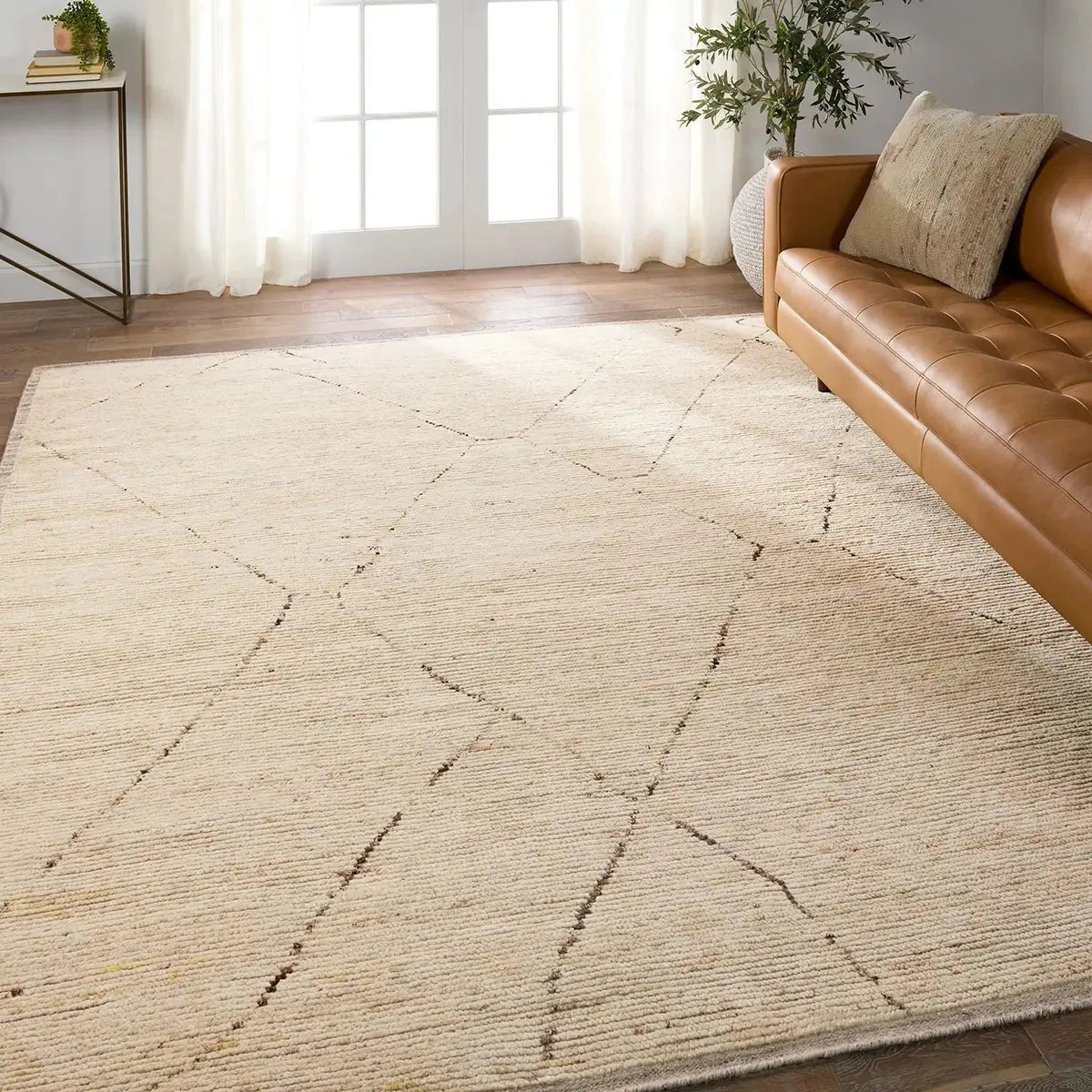 Seora SEO05 Brown/Grey Rug - Baconco