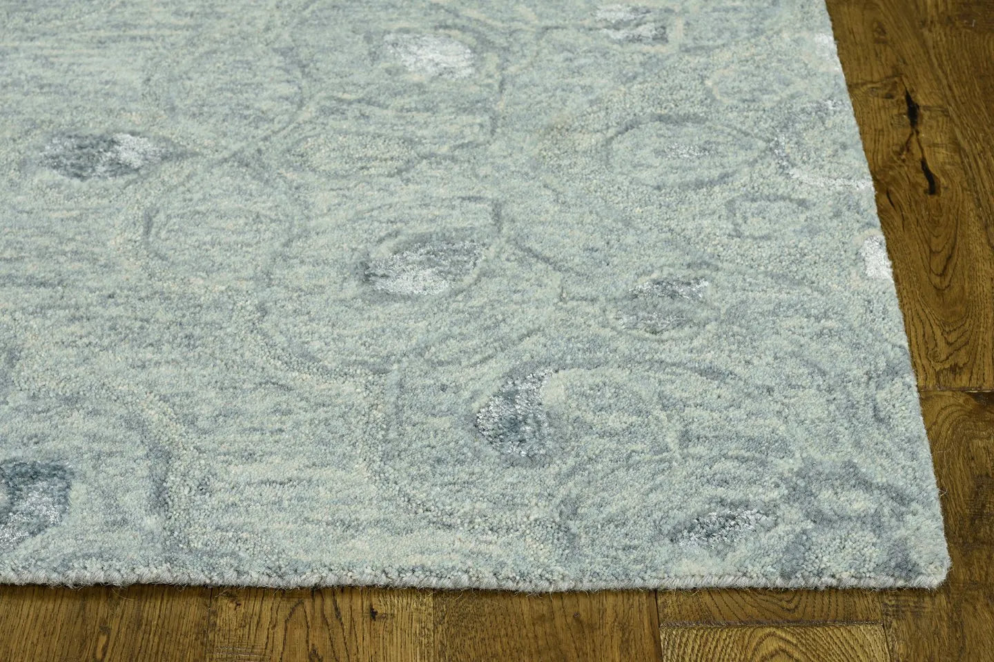 Serenity 1257 Ashley Seafoam Rug - Baconco