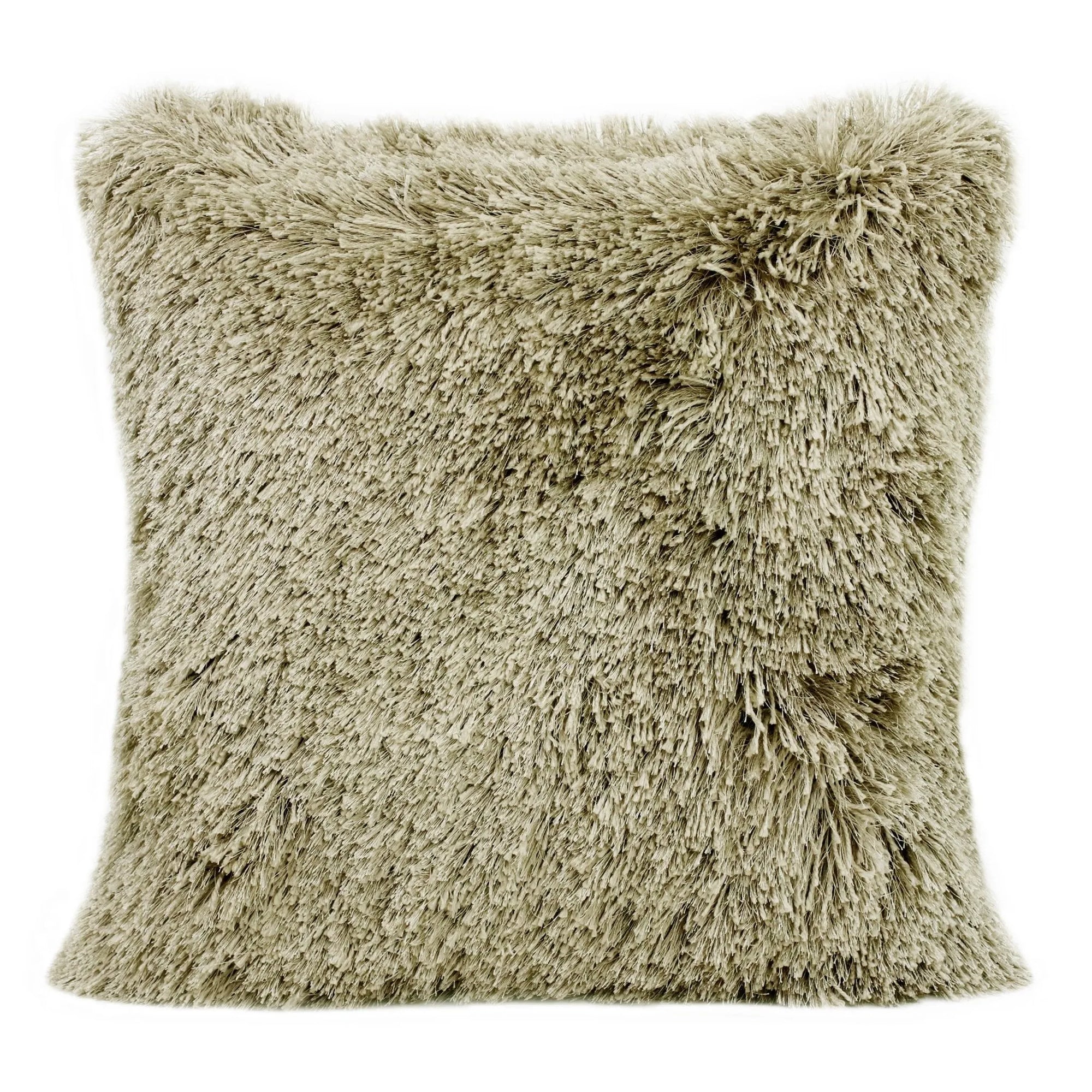 Shag Lr07525 Taupe Pillow - Baconco