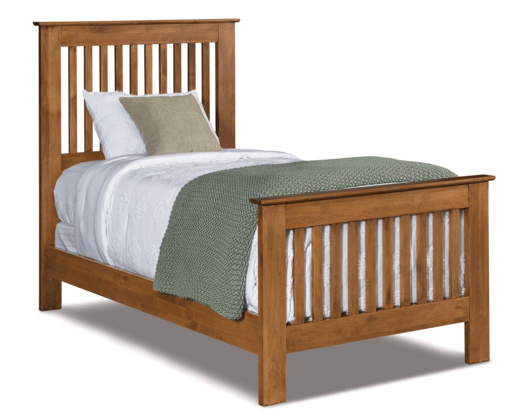 Shaker Slat Bed - Baconco