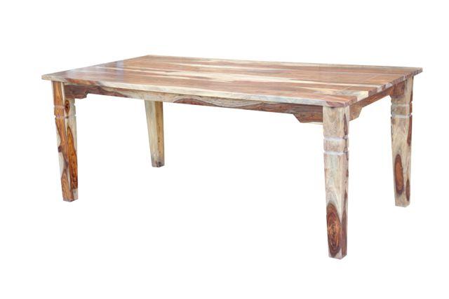 Sheesham Wood Hand Crafted SPO Sn-10 76" Dining Table - Baconco