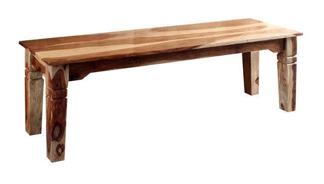 Sheesham Wood Hand Crafted SPO Sn-12 Dining Bench - Baconco