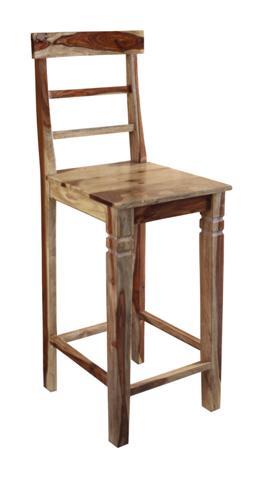 Sheesham Wood Hand Crafted SPO SN-14 Counter Chair - Baconco