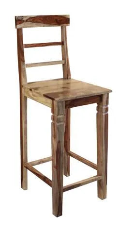 Sheesham Wood Hand Crafted SPO SN-14 Counter Chair - Baconco