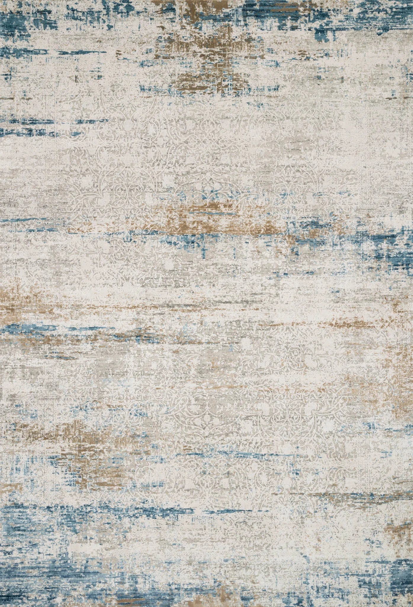 Sienne SIE-05 Ivory/Azure Rug - Baconco