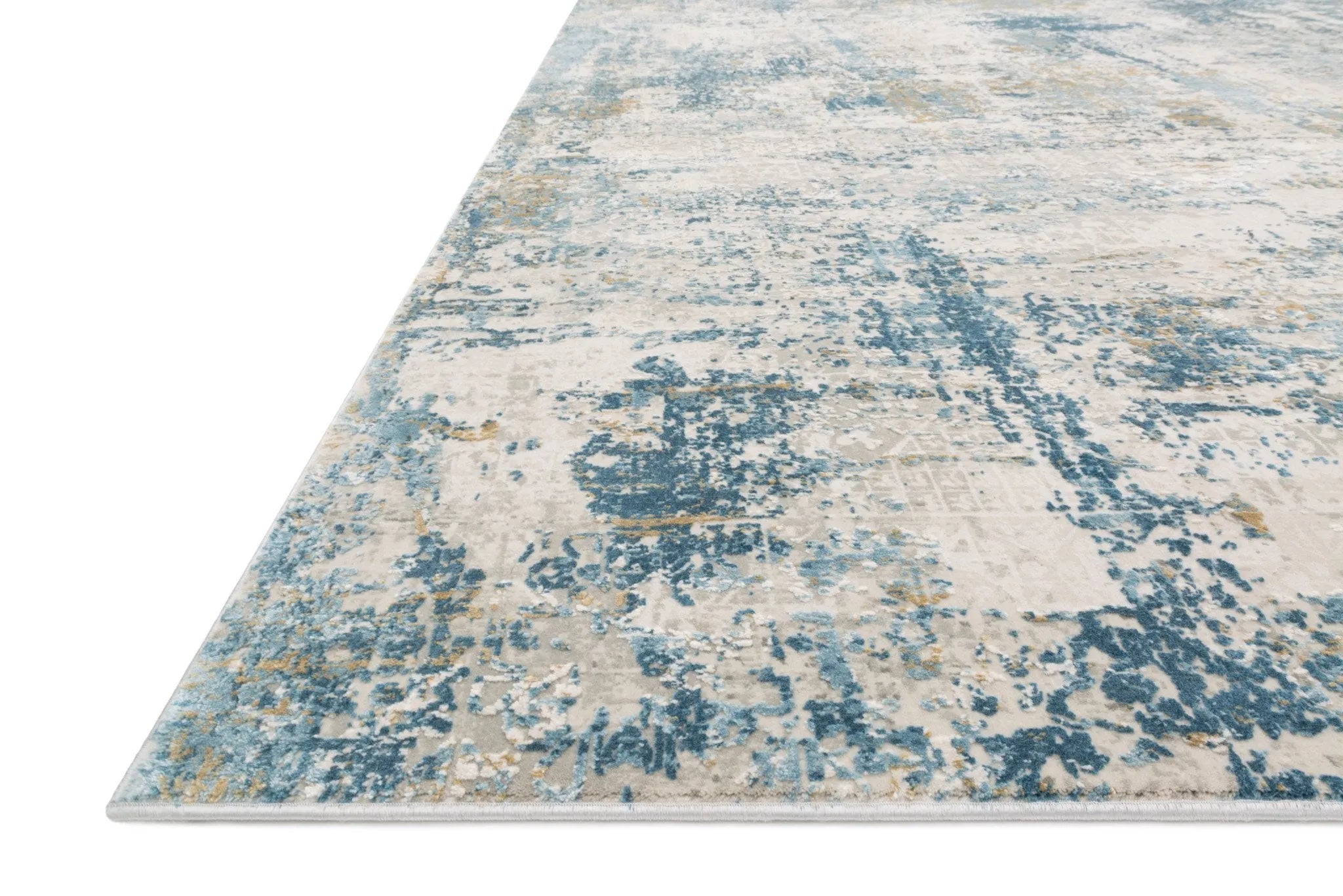 Sienne SIE-06 Grey/Blue Rug - Baconco