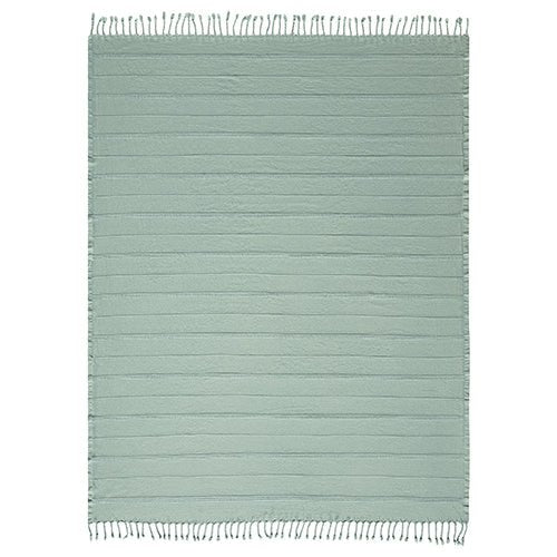 Silas 80311AQG Aqua/Green Throw Blanket - Baconco