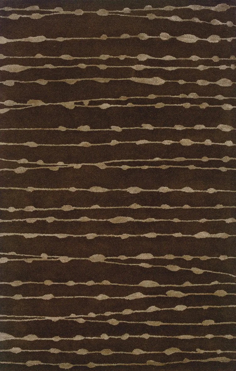 Silhouette 48107 Brown/ Brown Rug - Baconco