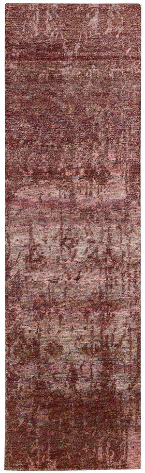 Silk Shadows Sha10 Wine Rug - Baconco