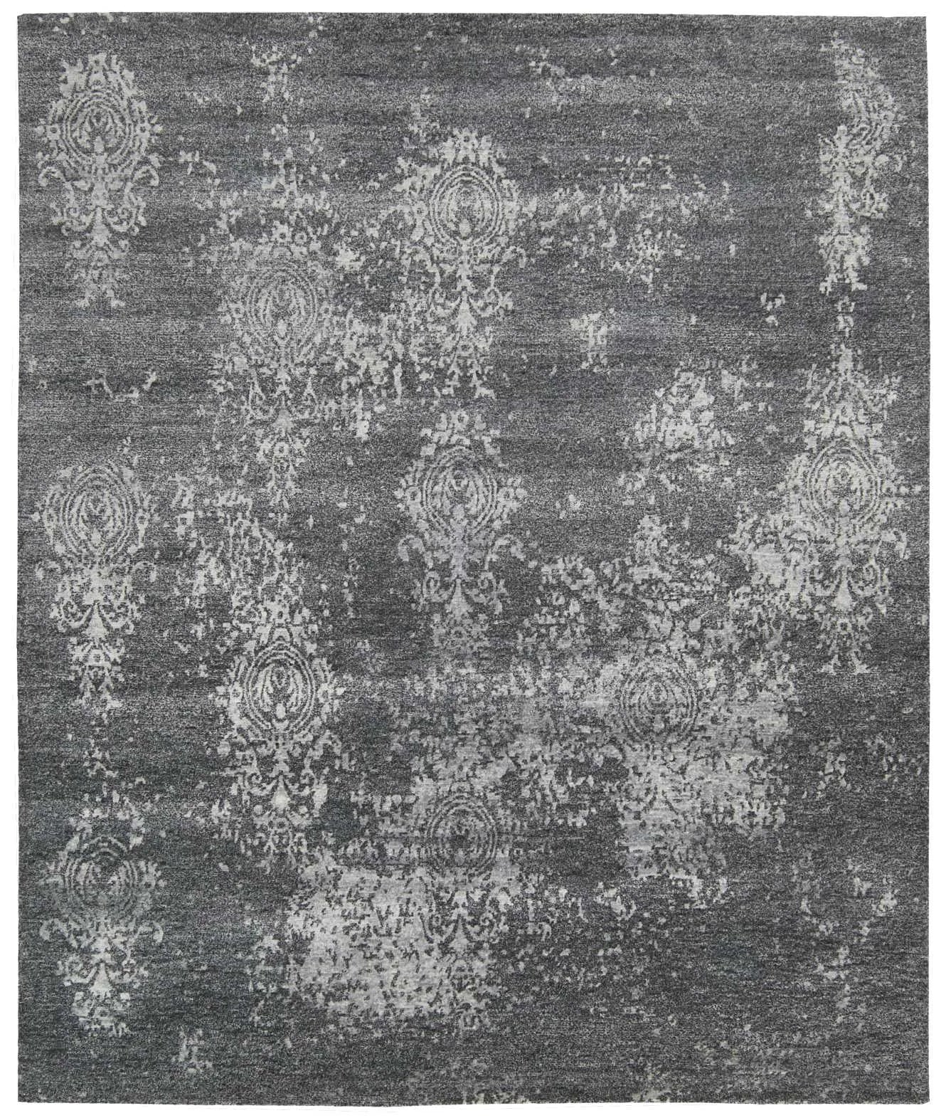 Silk Shadows Sha14 Graphite Rug - Baconco