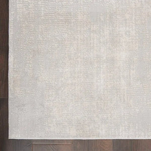 Silky Textures SLY01 Ivory/Grey Rug - Baconco