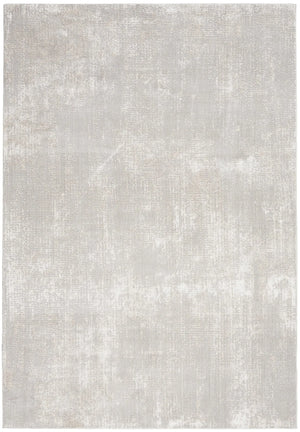 Silky Textures SLY01 Ivory/Grey Rug - Baconco