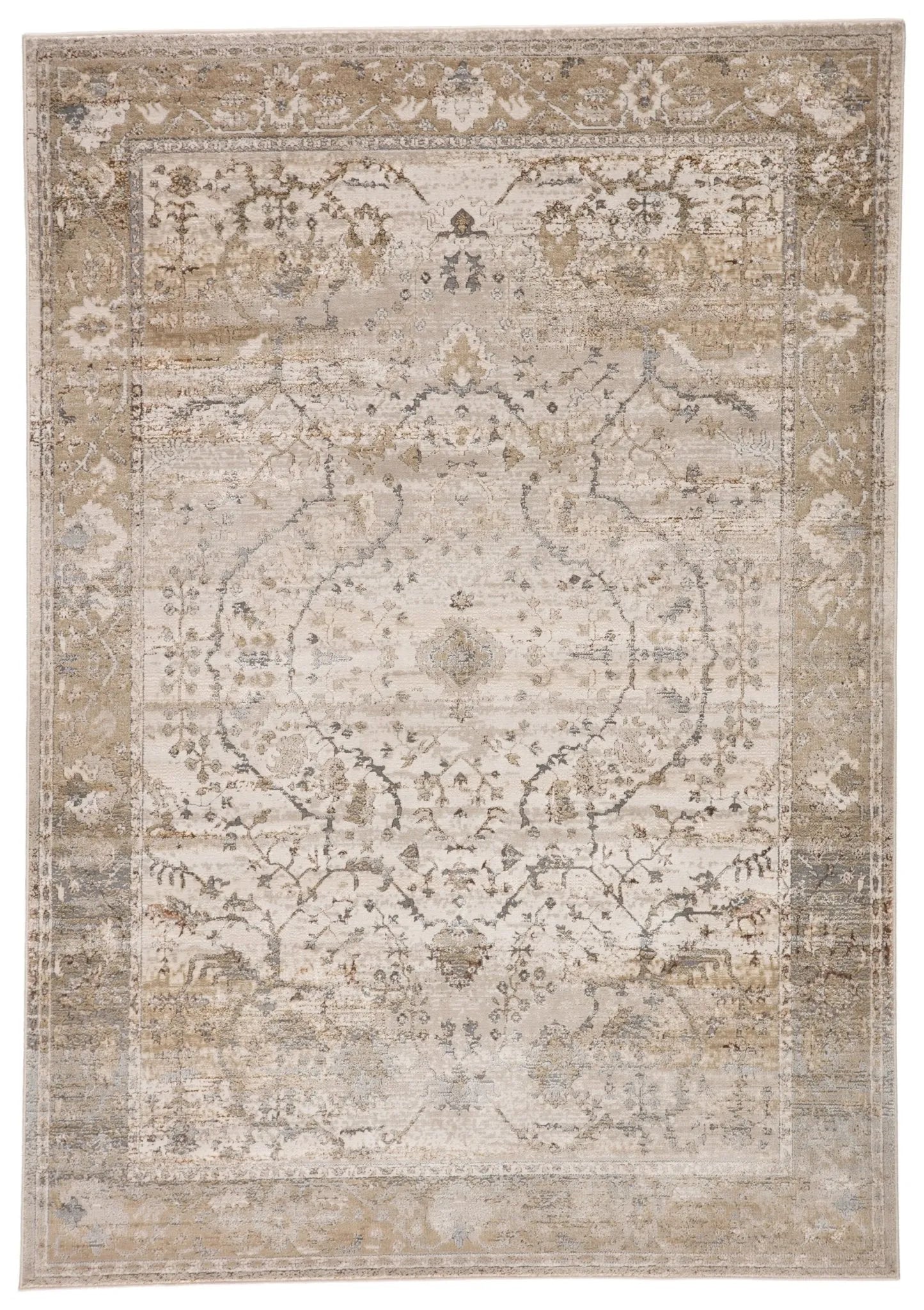 Sinclaire Snl02 Tajsa Gray/Gold Rug - Baconco