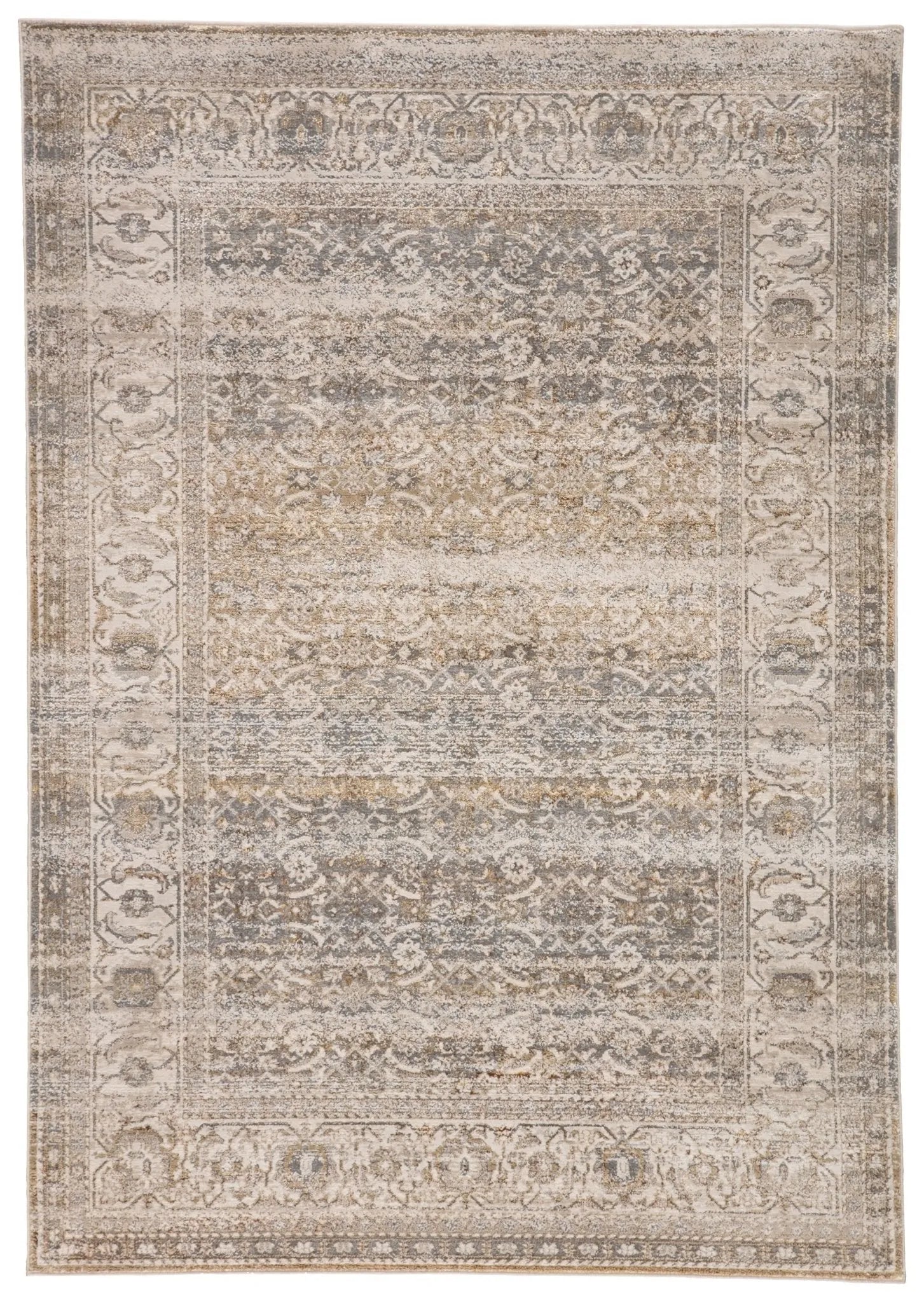 Sinclaire Snl03 Ilias Gray/Tan Rug - Baconco