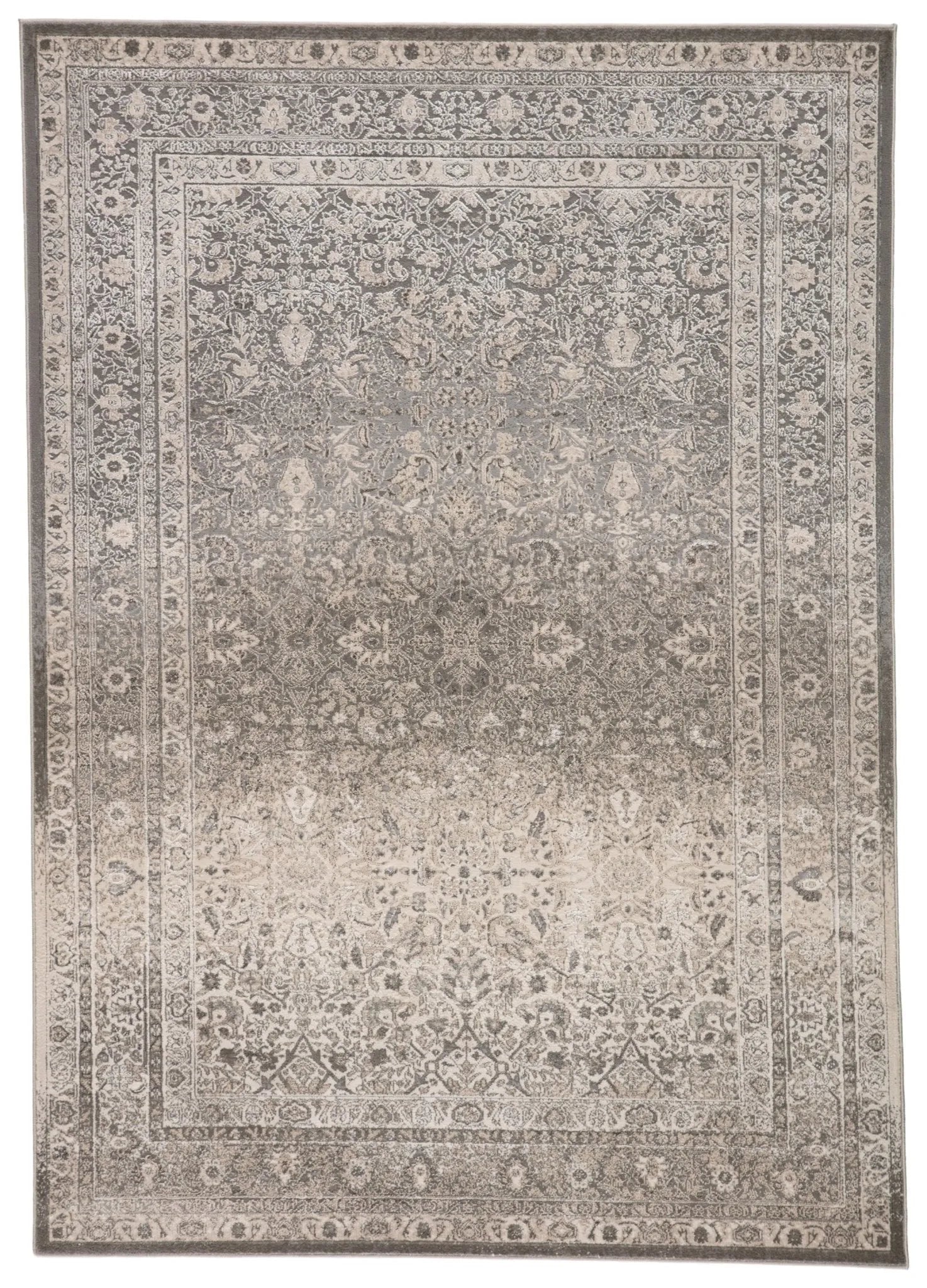 Sinclaire Snl06 Safiyya Gray/White Rug - Baconco