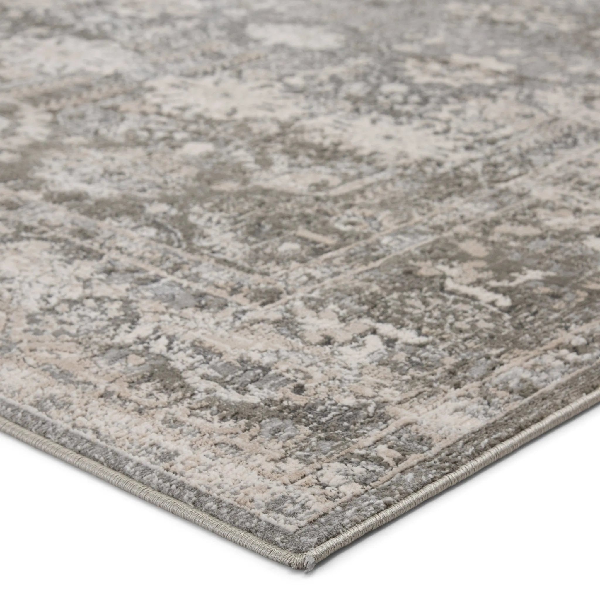 Sinclaire Snl07 Valente Gray/White Rug - Baconco