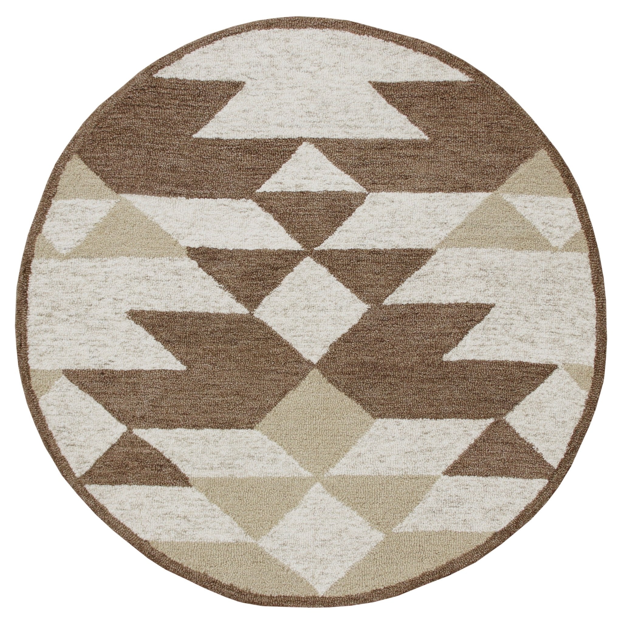 Sinuous Lr54117 Brown/Tan/Cream Rug - Baconco