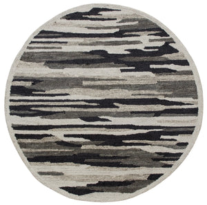 Sinuous Lr54122 Black/Gray Rug - Baconco