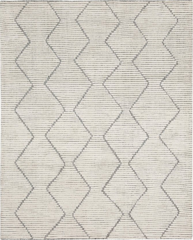 Sirocco R1104 3512 Beni Black/White Rug - Baconco