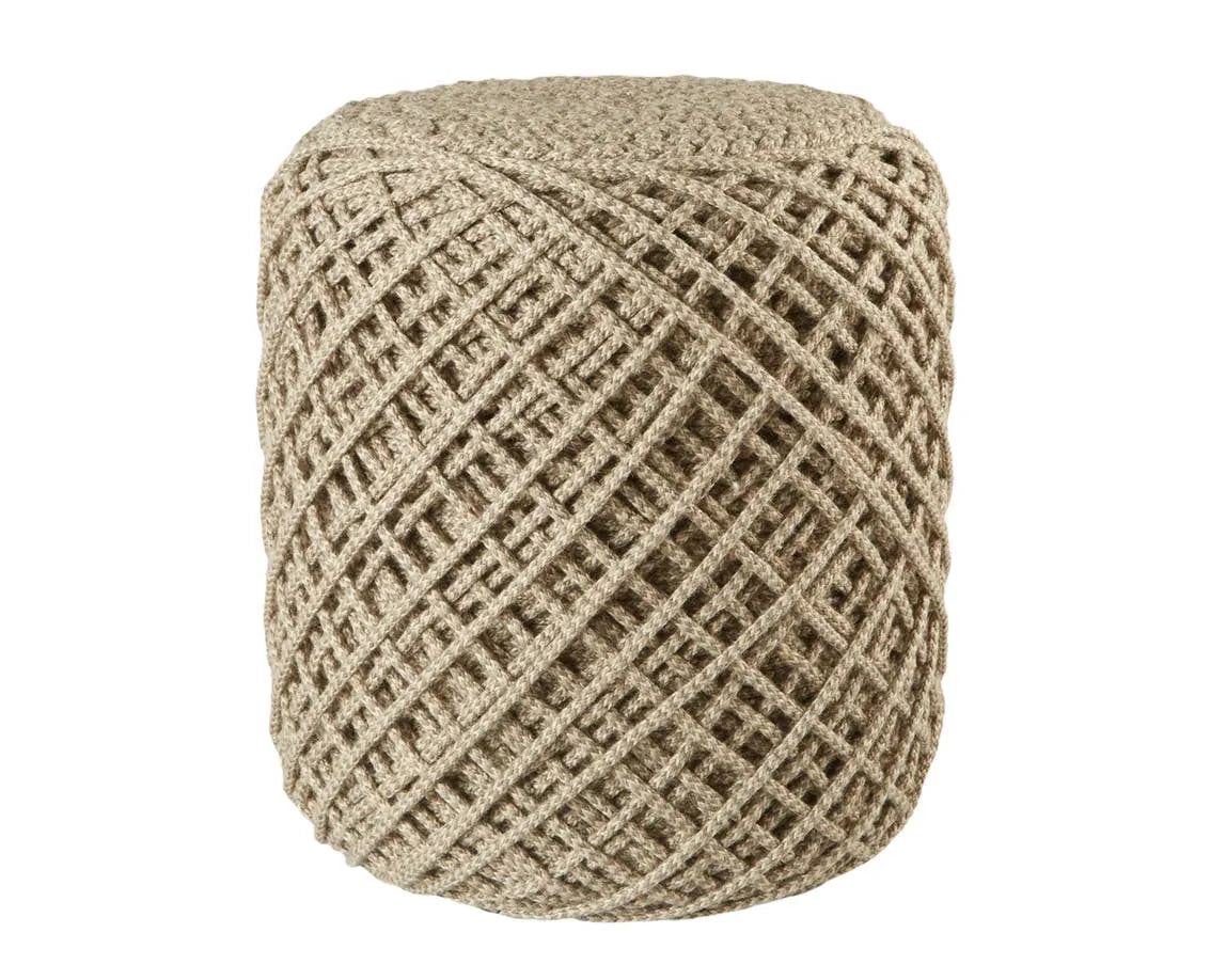 Skandi SKA03 Taupe Pouf - Baconco