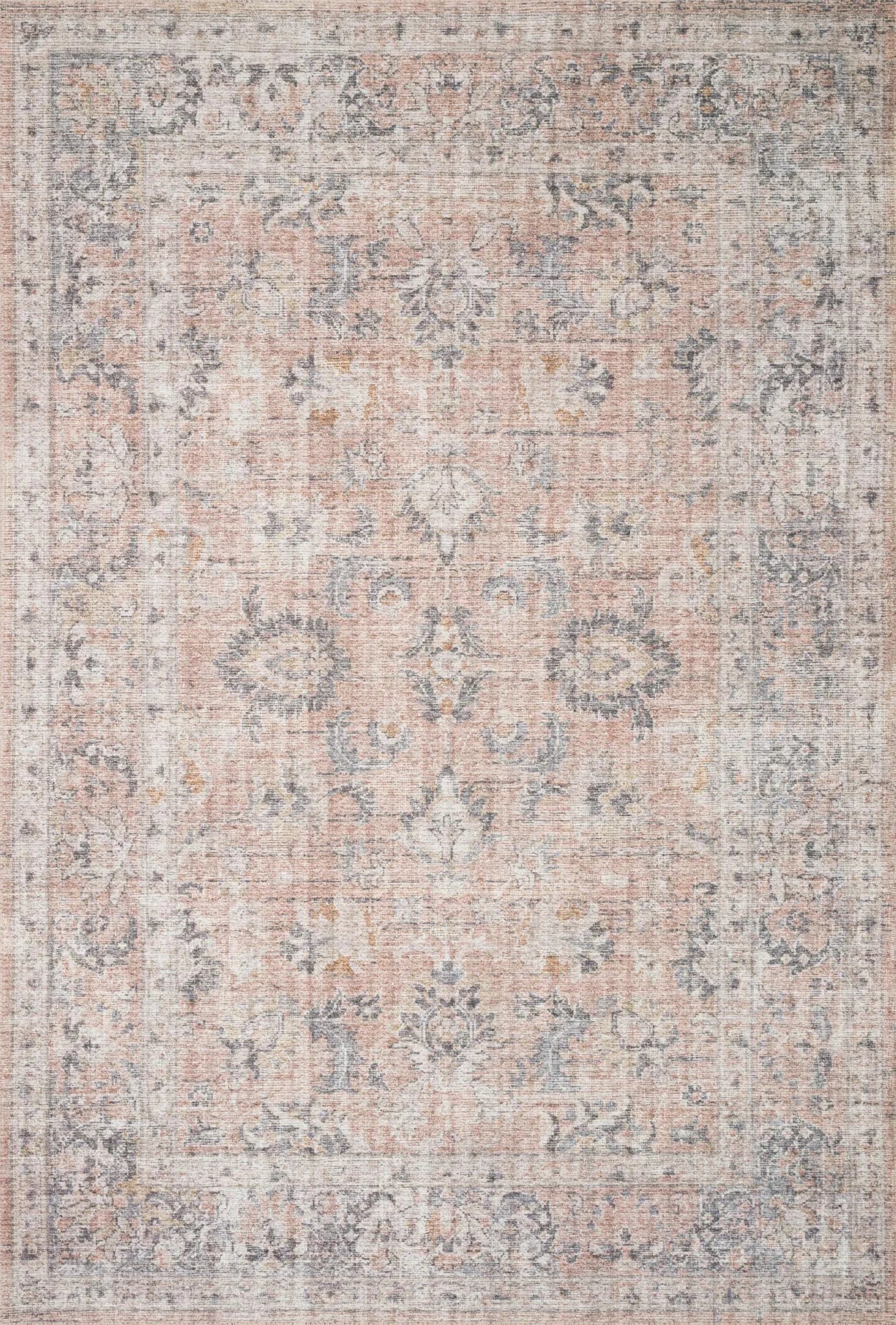 Skye SKY-01 Blush/Grey Rug - Baconco