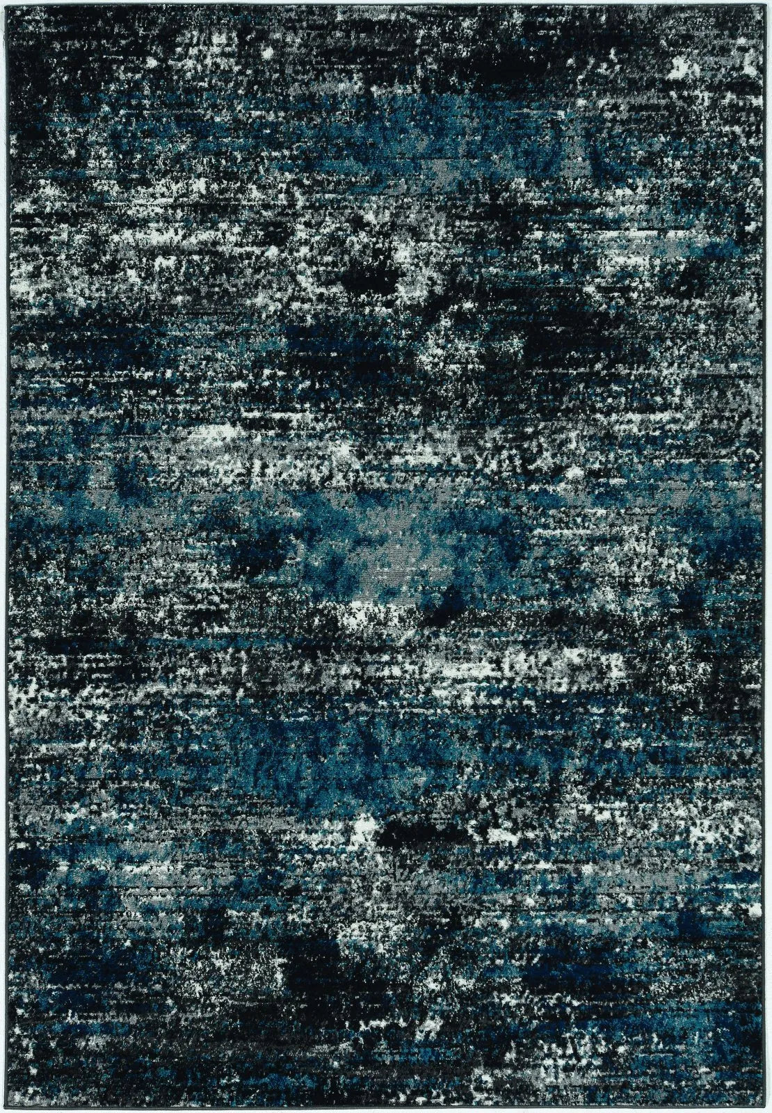 Skyline 6440 Grey/Blue Abode Rug - Baconco