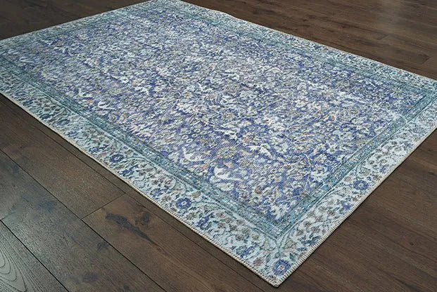 Sofia 85811 Blue Blue Rug - Baconco