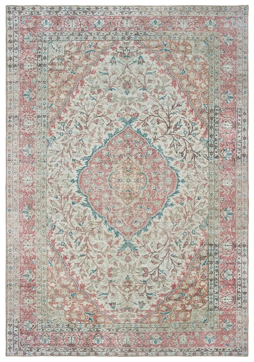 Sofia 85812 Ivory Pink Rug - Baconco