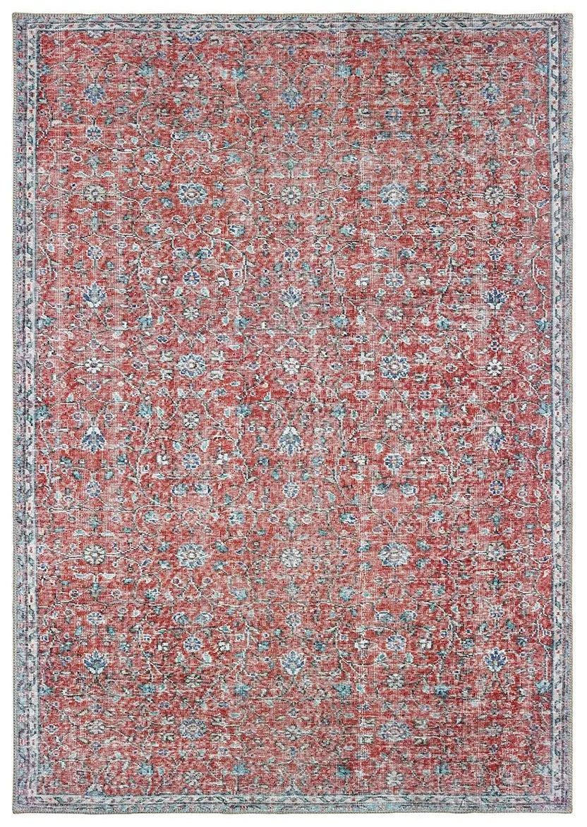 Sofia 85813 Red Blue Rug - Baconco