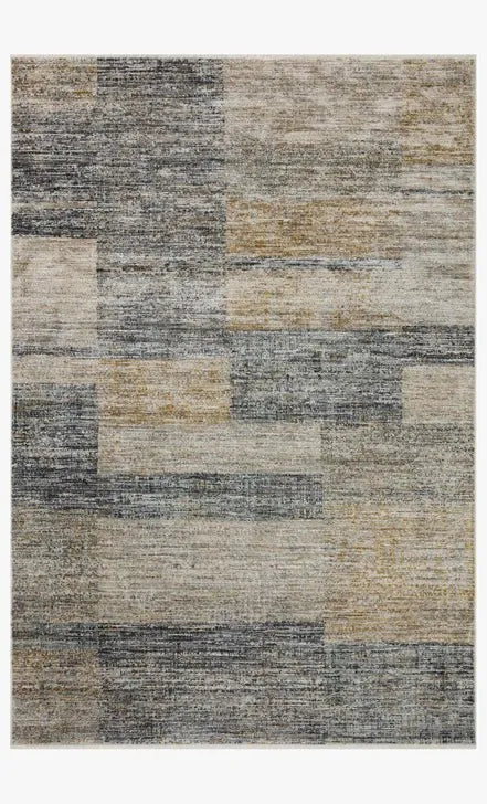 Soho SOH-08 Grey/Gold Rug - Baconco