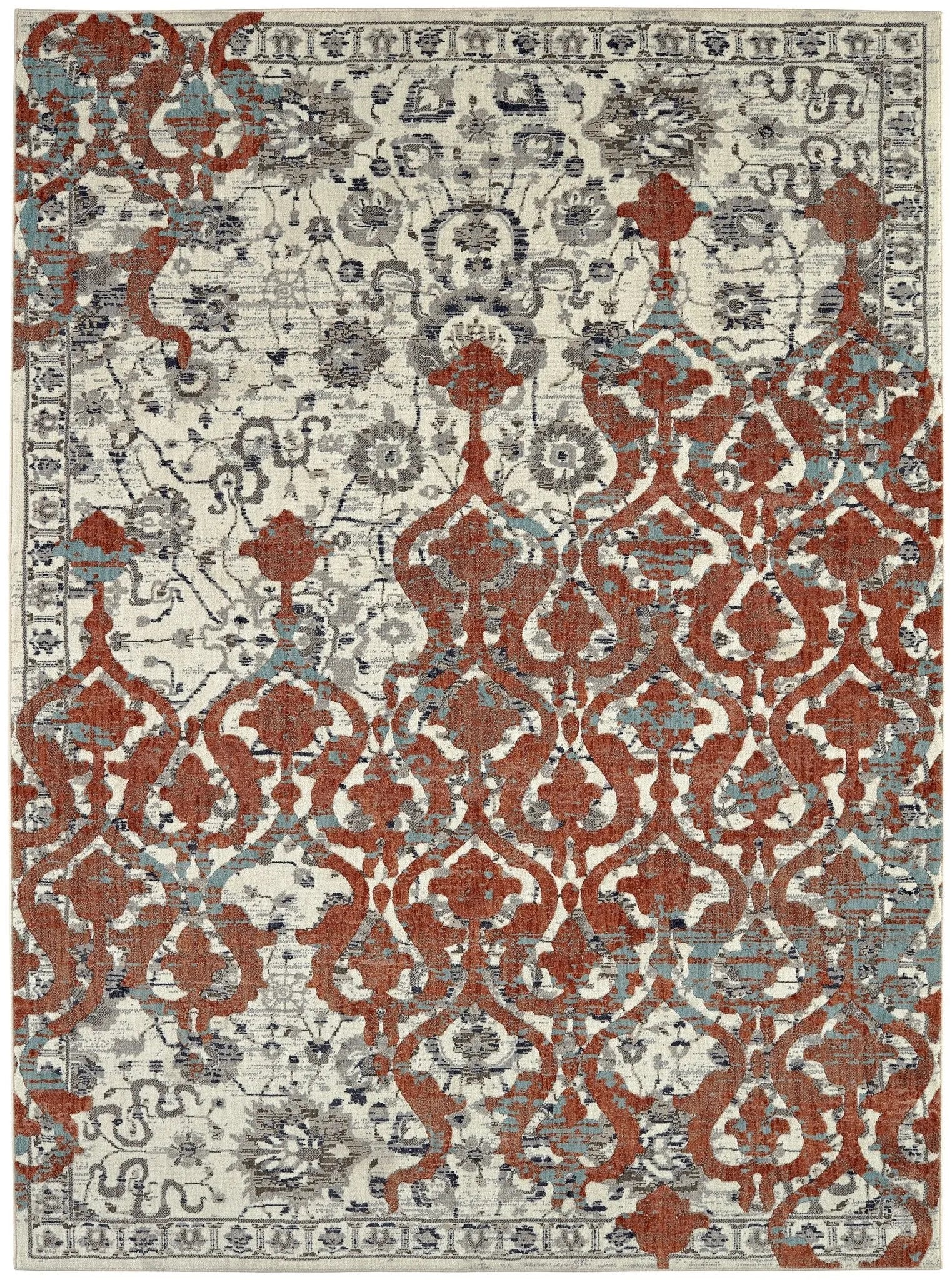 Soiree Bellini Grey 91968 90116 Rug - Baconco