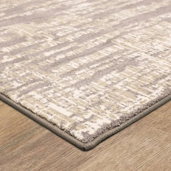 Soiree Matrix Grey 91967 90116 Rug - Baconco