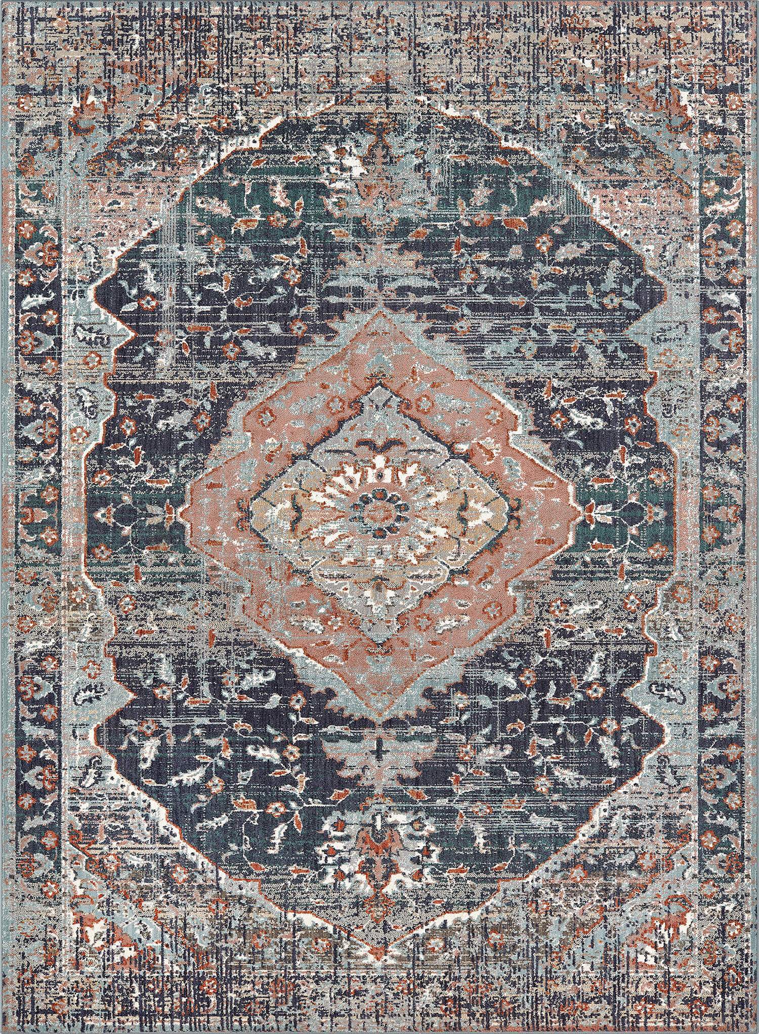 Soiree Solace Indigo 91965 50102 Rug - Baconco