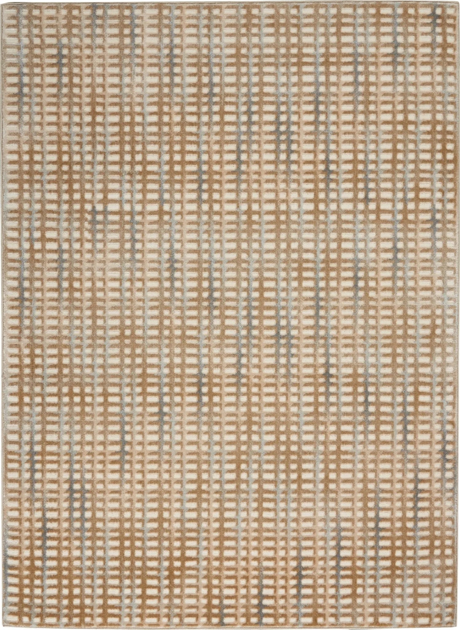 Solace SLA04 Beige/Blue Rug - Baconco