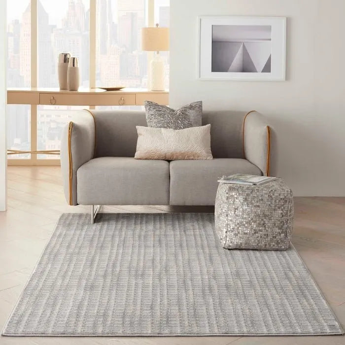 Solace SLA04 Grey/Beige Rug - Baconco