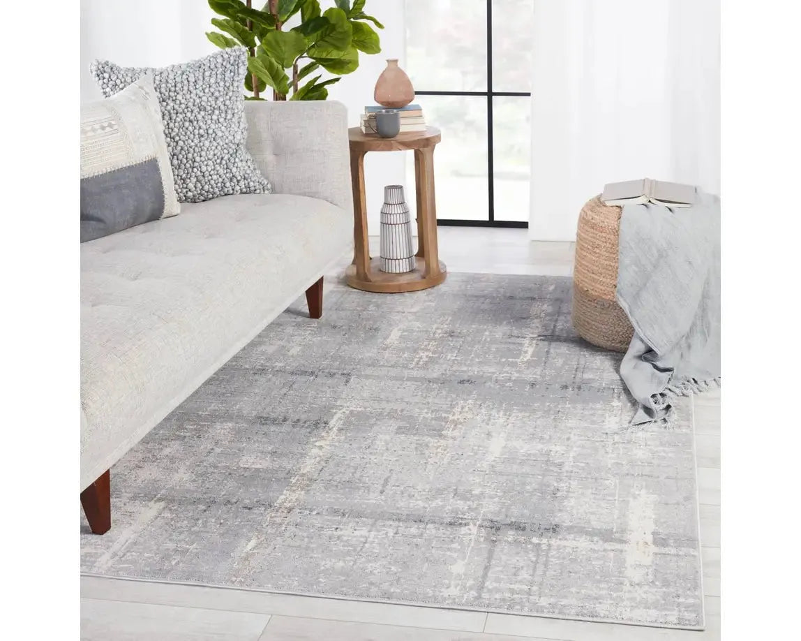 Solace SOC01 Grey/Ivory Rug - Baconco