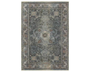 Solene SLE04 Blue/Grey Rug - Baconco