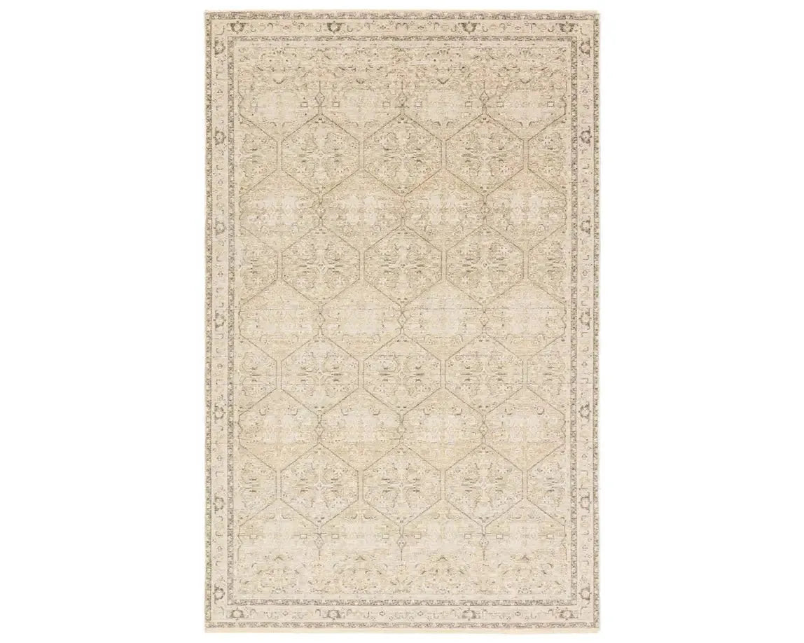 Solene SLE06 Beige/Cream Rug - Baconco