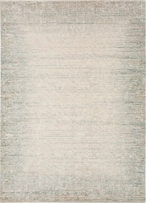 Solitude R1039 9943 Mandawa Cream Dark Grey Rug - Baconco