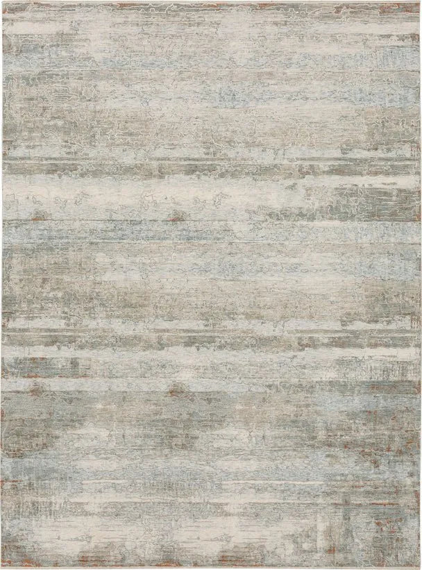 Solitude R1040 9601 Silk Road Cream Dark Grey Rug - Baconco