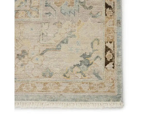 Someplace In Time SPT05 Tan/Light Blue Rug - Baconco