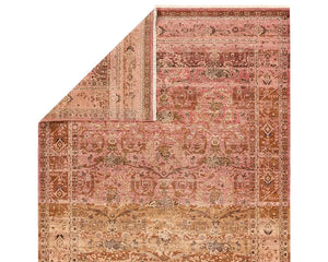 Someplace In Time SPT08 Terracotta/Brick Red Rug - Baconco