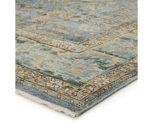 Someplace In Time SPT13 Blue/Green Rug - Baconco