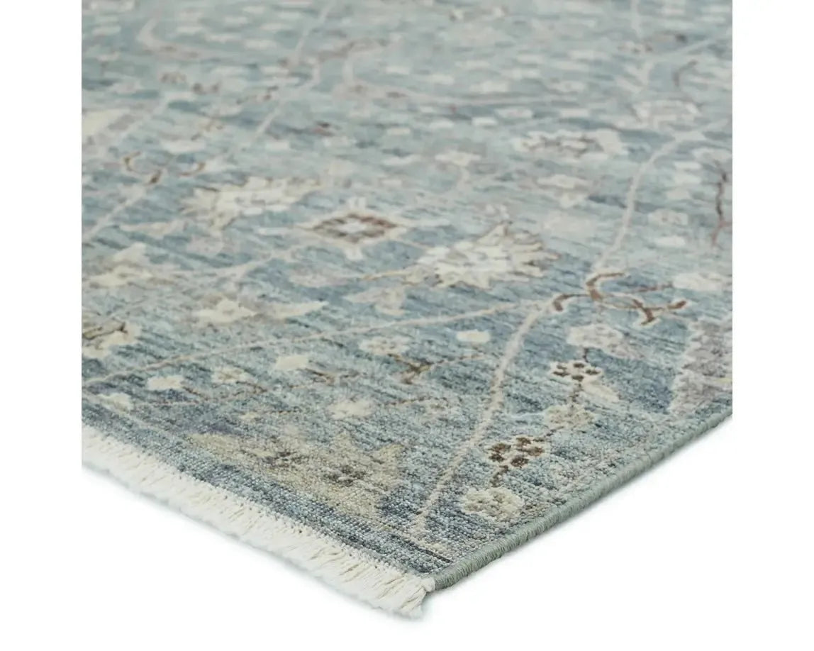 Someplace In Time SPT15 Blue/Light Grey Rug - Baconco