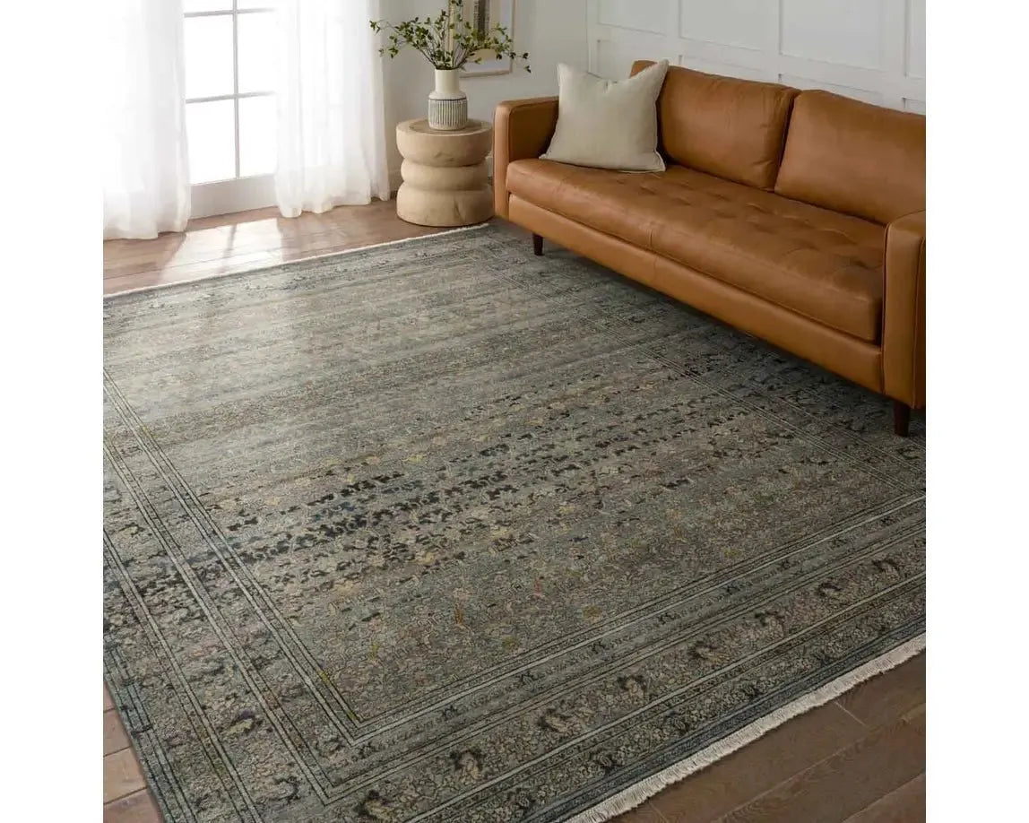 Someplace In Time SPT17 Light Blue/Grey Rug - Baconco