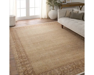 Someplace In Time SPT19 Gold/Brown Rug - Baconco