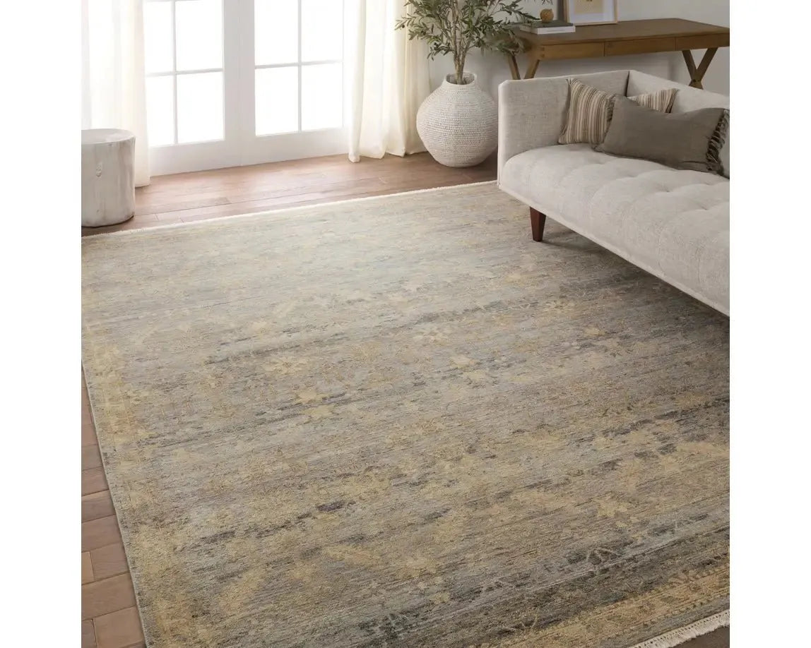 Someplace In Time SPT20 Blue/Beige Rug - Baconco