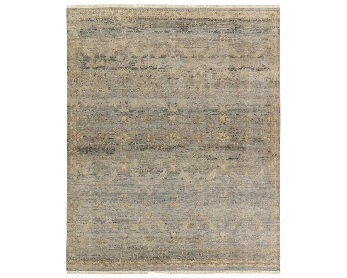 Someplace In Time SPT20 Blue/Beige Rug - Baconco