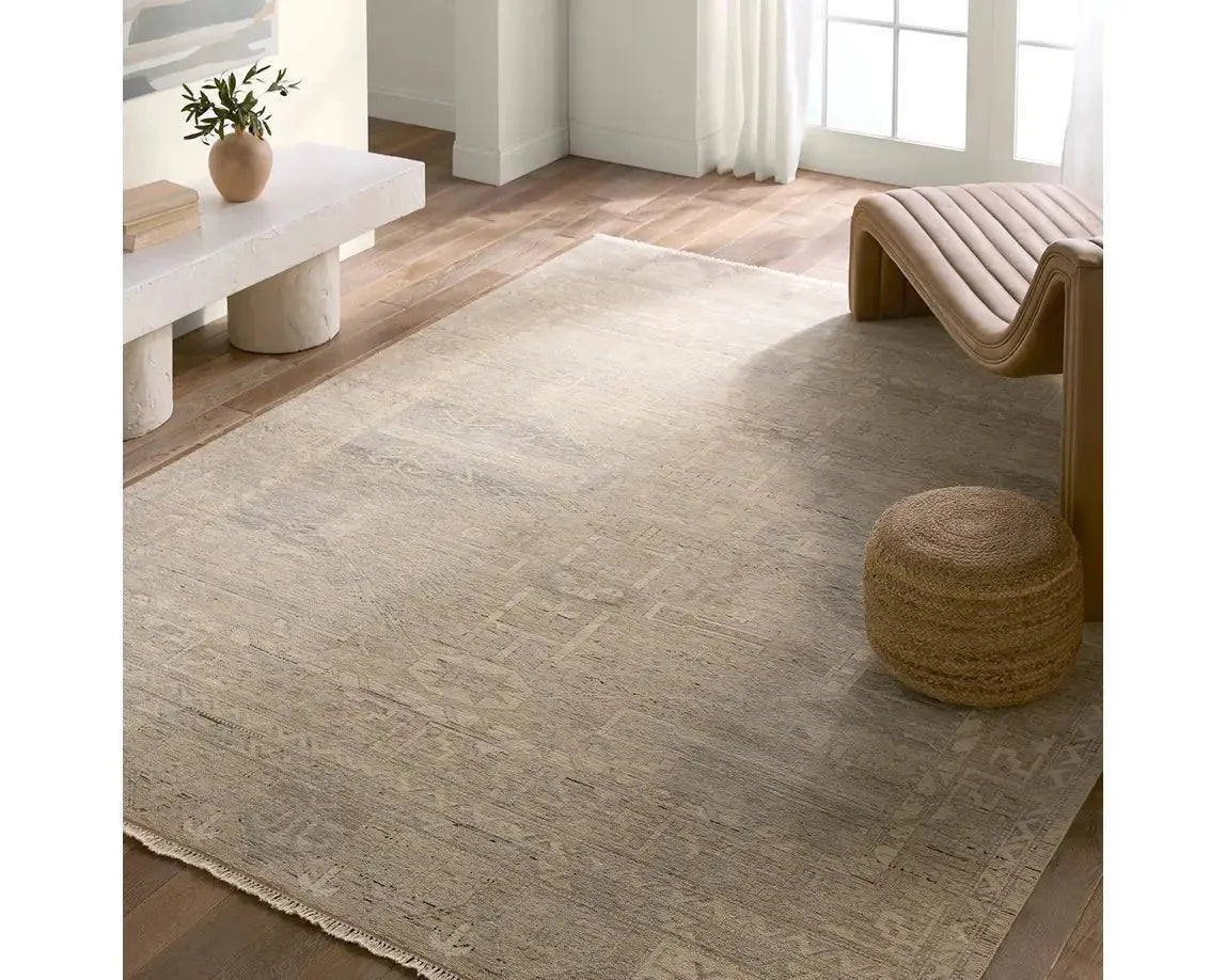 Someplace In Time SPT21 Grey/Ivory Rug - Baconco